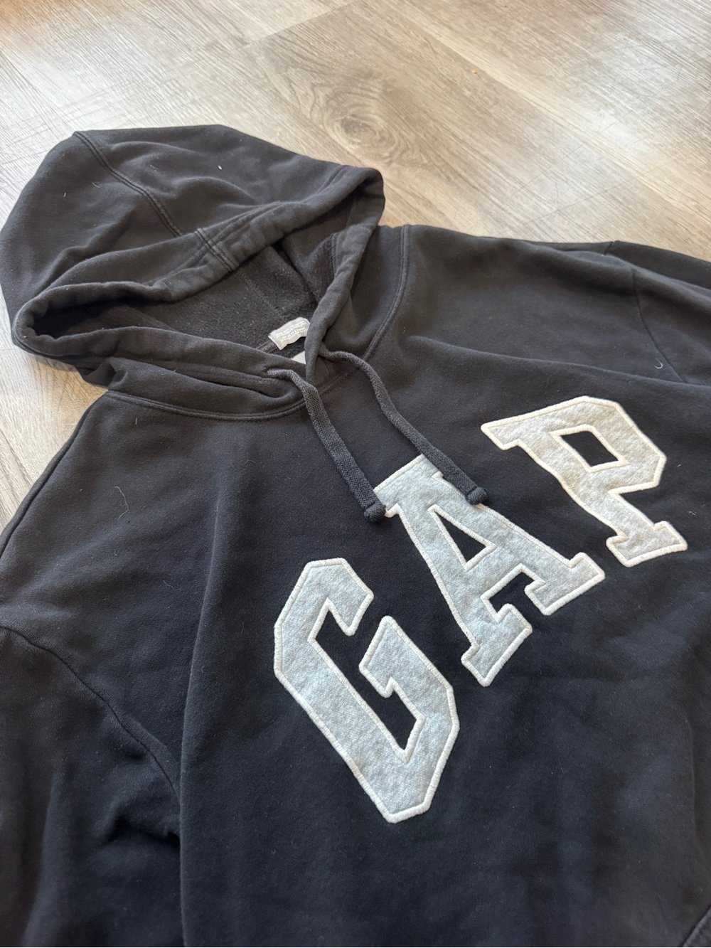 GAP Arch Logo Hoodie Black XXL (18)
